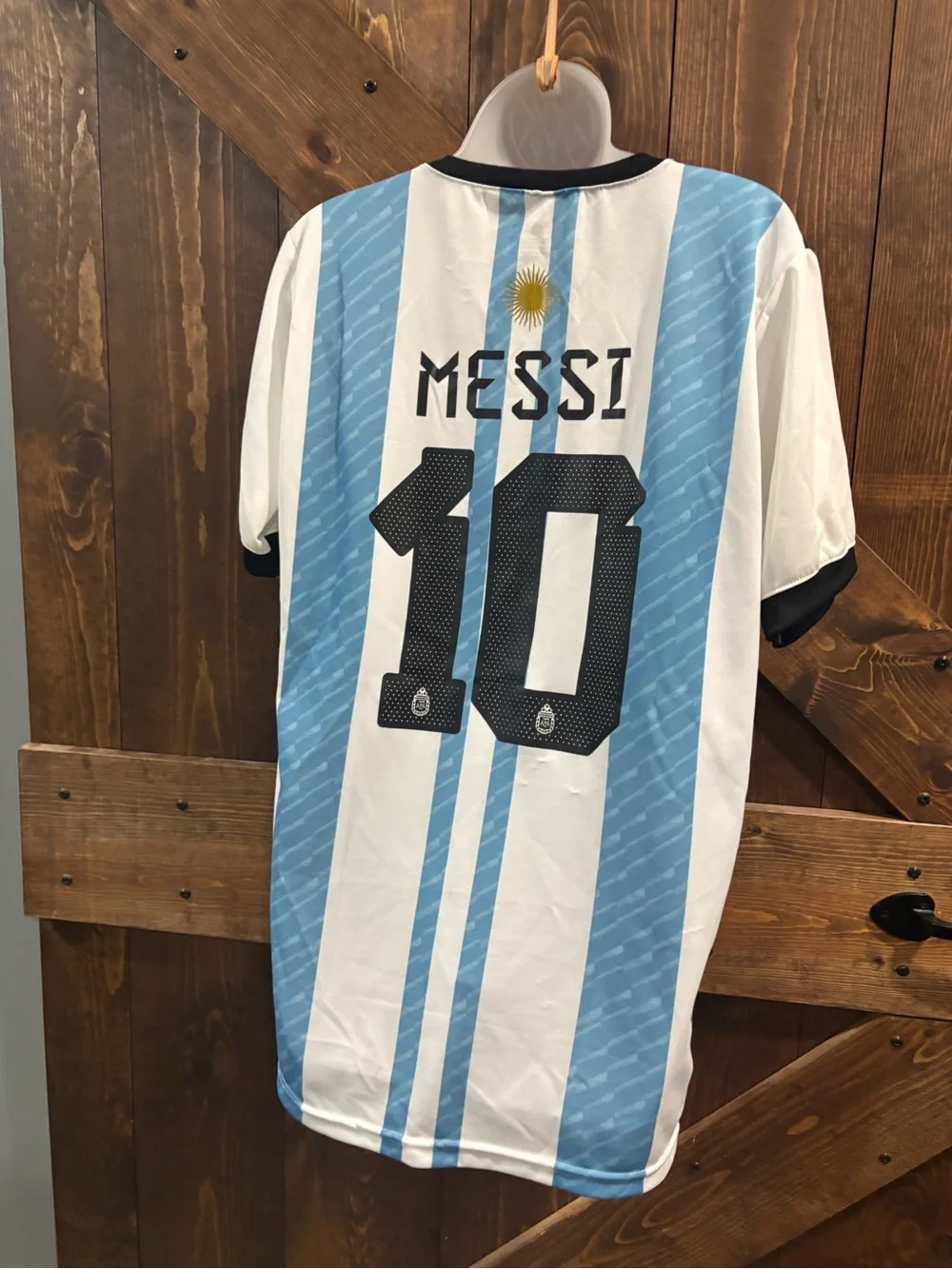 Adidas FIFA 2022 Argentina Lionel  Messi #10 Jersey